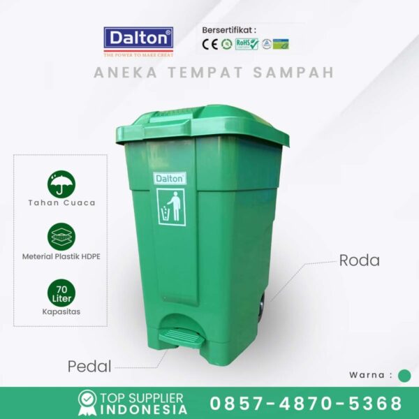Tempat Sampah 70 Liter