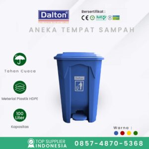 Tempat Sampah Injak 100  Liter