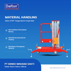 Dalton GTWY Tangga Electric Single Mast