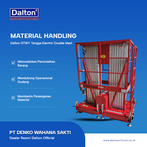 Dalton GTWY Tangga Electric Double Mast