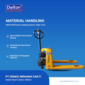 WEPT20FB Series Walking Electric Pallet Truck